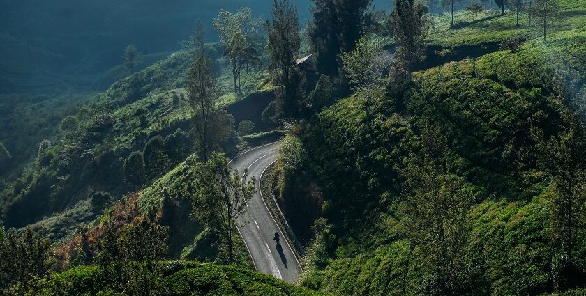An amazing skyline view of the entire city of Bandung that is located in West Java