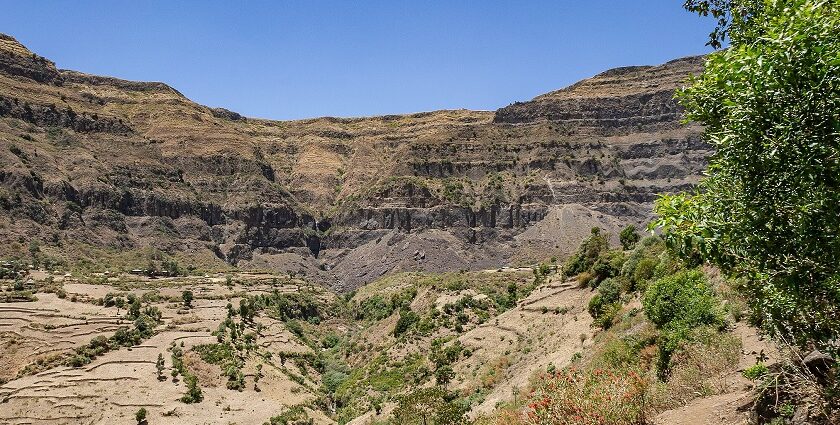 A stunning view of the beautiful landscape at the longest rift valley in the world