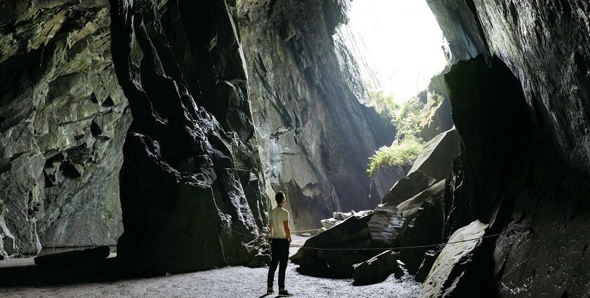 Serene view of Tujuh Serangkai caves, exploring these caves is one of the must things to do in Pekanbaru