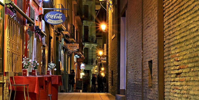 An image of the exterior of a bar resembling one of the best bars in Dubrovnik.
