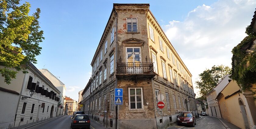 An image showing a view of Gornji Grad, one of the best things to see in Zagreb for free.