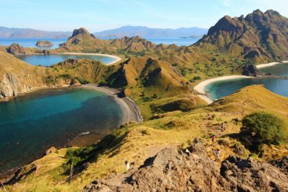 Padar Island Indonesia with scenic views among top places to visit near New Zealand.