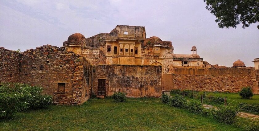 Exploring the historic Chapora Fort is one of the top places to visit in Goa near Panjim.
