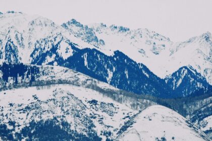 Majestic Talgar Mountains near Almaty showcase stunning scenery for places to visit near Almaty.
