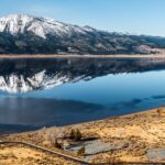 Scenic Washoe Lake near Carson City, one of the best places to visit near California.