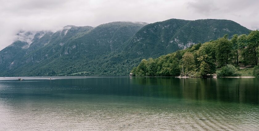 Lake Bohinj’s serene waters and alpine backdrop make it one of the top places to visit near Ljubljana.