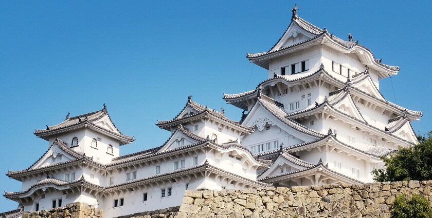 Himeji Castle, a top historic site and one of the best places to visit near Osaka.