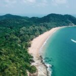 Sibu Island in Malaysia, a serene tropical escape, one of the top places to visit near Philippines.