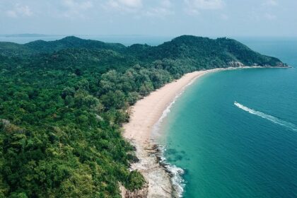 Sibu Island in Malaysia, a serene tropical escape, one of the top places to visit near Philippines.