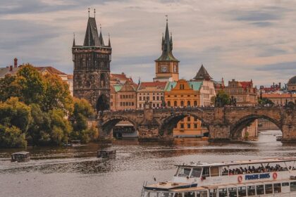 Prague Czech Republic historic cityscape one of the top places to visit near Poland.