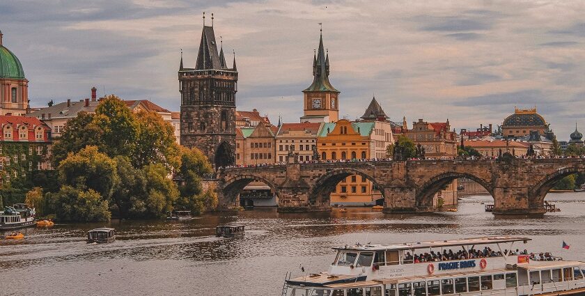 Prague Czech Republic historic cityscape one of the top places to visit near Poland.