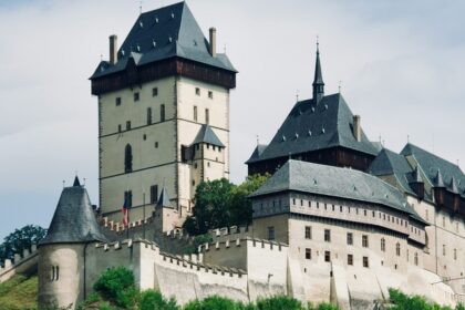 Konopiště Castle, surrounded by gardens, one of the top places to visit near Prague for history.