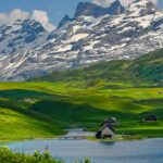 Melchsee-Frutt in spring, with alpine beauty and serenity, is among the best places to visit near Spain.