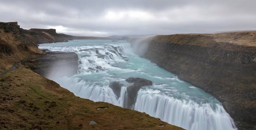 Visiting Gullfoss Falls is one of the most breathtaking things to do in Iceland in summer.