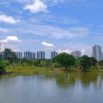 Relaxing by Jurong Lake is one of the most serene things to do in Jurong East.
