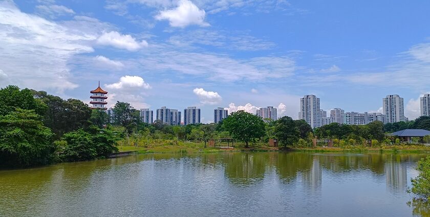 Relaxing by Jurong Lake is one of the most serene things to do in Jurong East.
