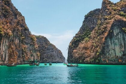 Exploring the vibrant Koh Phi Phi is one of the most exciting things to do in Krabi for Bachelors.