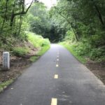 Biking the scenic path is one of the most peaceful things to do in Natick MA.