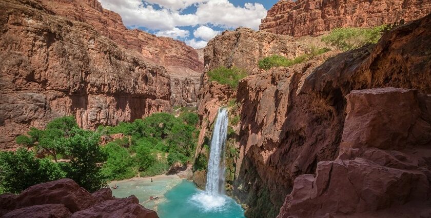 Visiting Nebraska's tallest waterfall is one of the most stunning things to do in Nebraska.