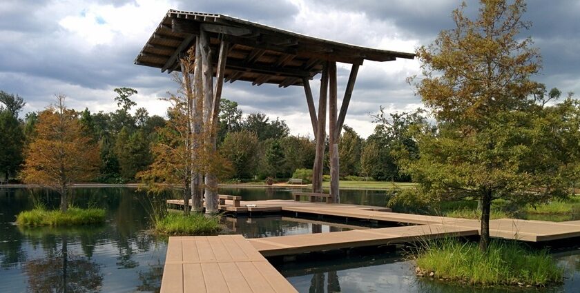 Shangri La Botanical Gardens, one of the best things to see in Orange Texas.