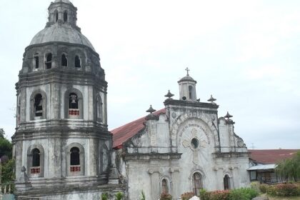 Exploring the iconic San Guillermo Church, one of the best things to do in Pampanga.