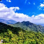 Mount Abu green mountains scenic view showing how to reach Delhi to Mount Abu.