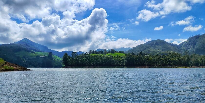 Serene view of Dudhni Lake, one of the best places to visit in November near Mumbai.