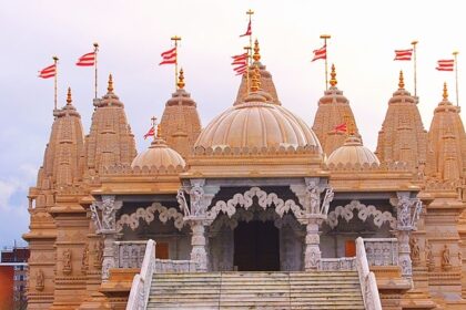 Kalighat Temple entrance with traditional architecture, one of the famous places to visit near Ballygunge Kolkata.