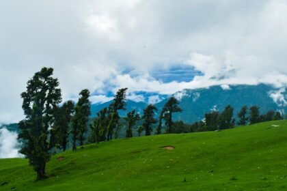 View of rolling green hills in Mundali, one of the renowned places to visit near Chakrata.