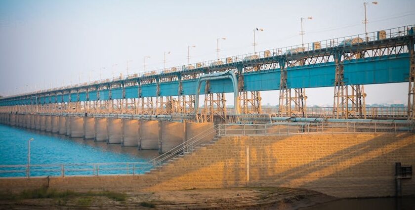 Calm waters and green hills at Manchanabele Dam, among the places to visit near Electronic City.