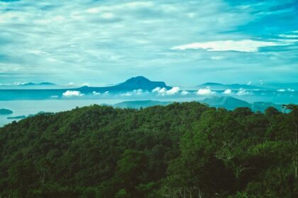 Scenic view of the Ananthagiri Hills, one of the top places to visit near Hyderabad in February.