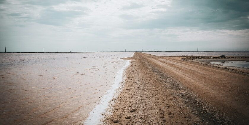 Salt marsh view in Rann of Kutch showing what is the best time to visit Rann of Kutch.