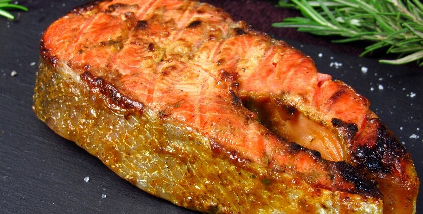 Grilled fish served at Bijan Bar & Restaurant, one of the best restaurants in Kuala Lumpur.