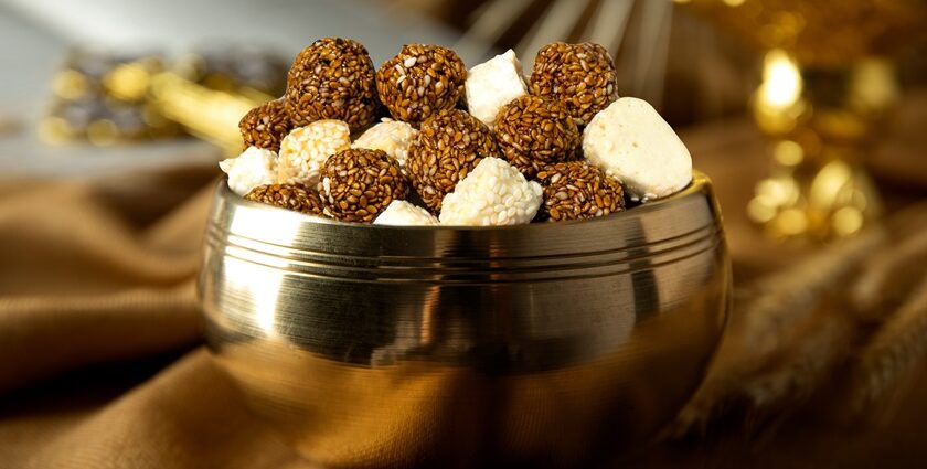 Sesame balls prepared for Maghe Sankranti, a key cultural event during festivals in Sikkim.