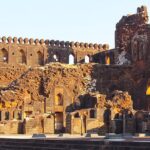 A wide view of Bidar Fort's ancient walls and gateways, one of the major forts in Karnataka.