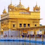 Golden Temple illuminated beautifully during Guru Nanak Jayanti 2025 celebrations.