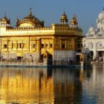 Golden Temple decorated during Guru Nanak's Prakash Utsav 2025.