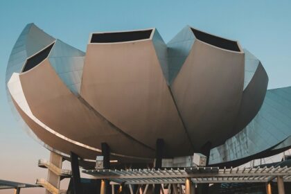 ArtScience Museum at Marina Bay Sands, a standout among museums in Singapore.
