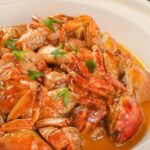 Crab curry served at a popular restaurant, showcasing the best of restaurants in Andaman.