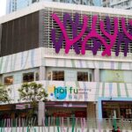 Front view of Hoi Fu Shopping Centre, ideal spot for shopping in Hong Kong.