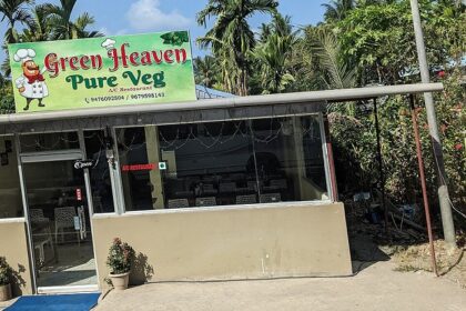 A pure veg restaurant at Havelock Island in the Andaman & Nicobar Islands UT.