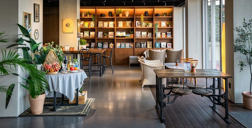 Cosy interior of The Greenhouse Café, one of the best restaurants in Six Mile Guwahati.