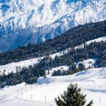 Snowfall in India in February offers snow-covered landscape, perfect for photography.